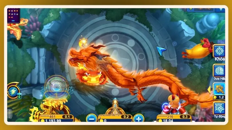 Đại dương 3D mở ra với nhiều mục tiêu săn thưởng bùng nổ